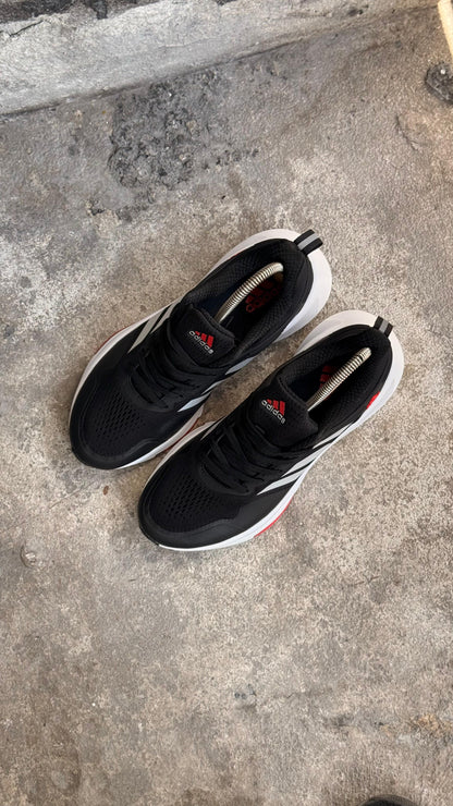 ADIDAS BOUNCE NEGRO ROJO