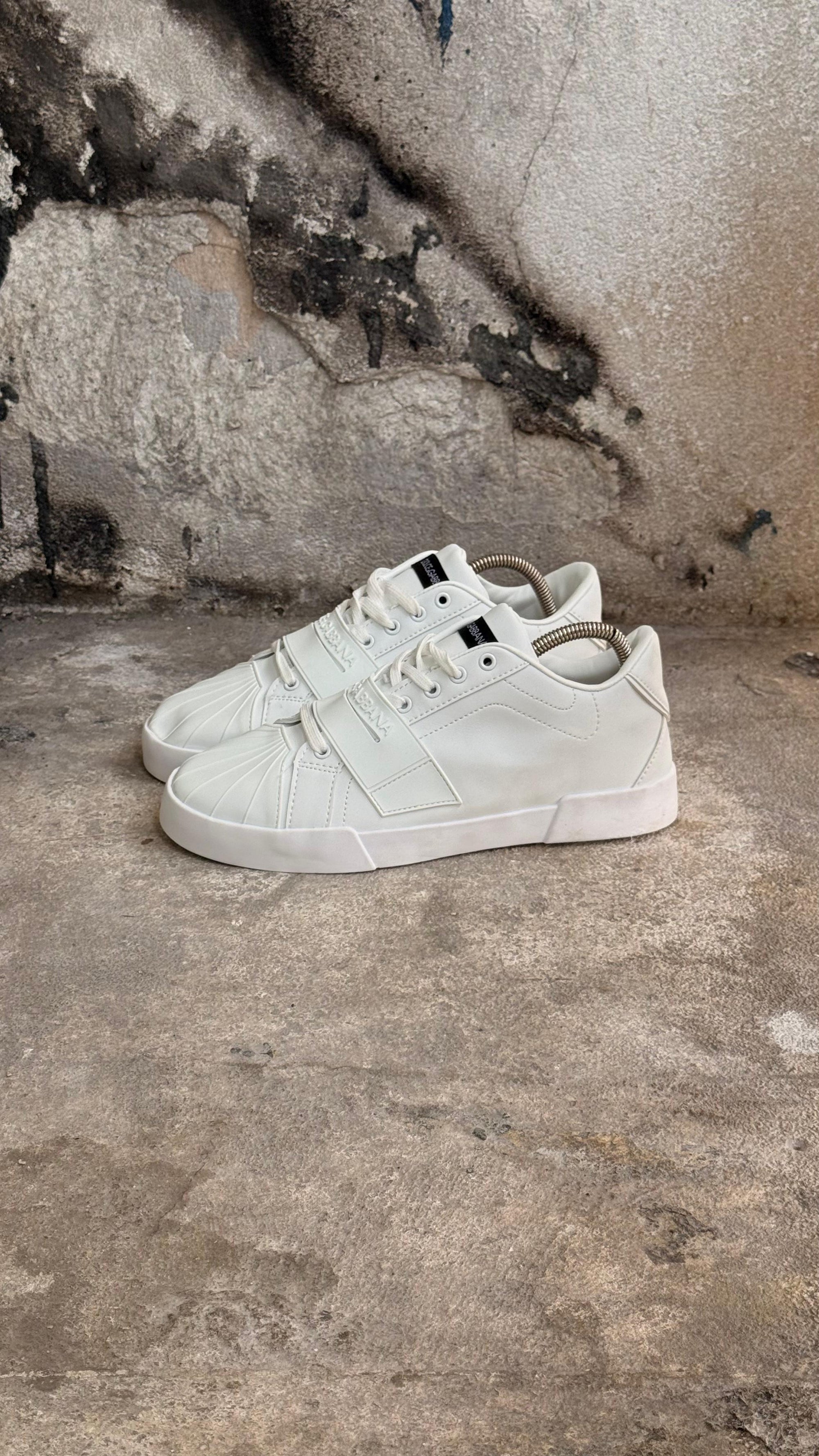 DOLCE GABBANA VELCRO BLANCO