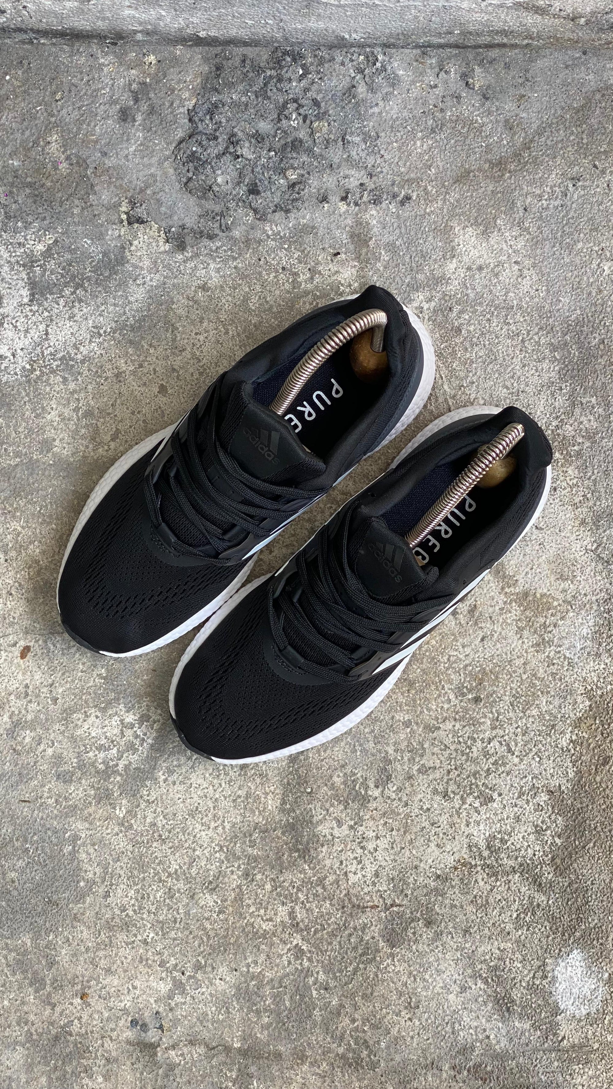 ADIDAS PUREBOOST NEGRO BLANCO
