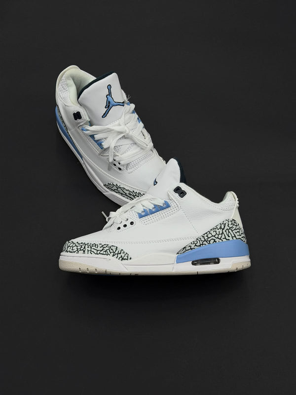 JORDAN RETRO 3 BLANCO AZUL