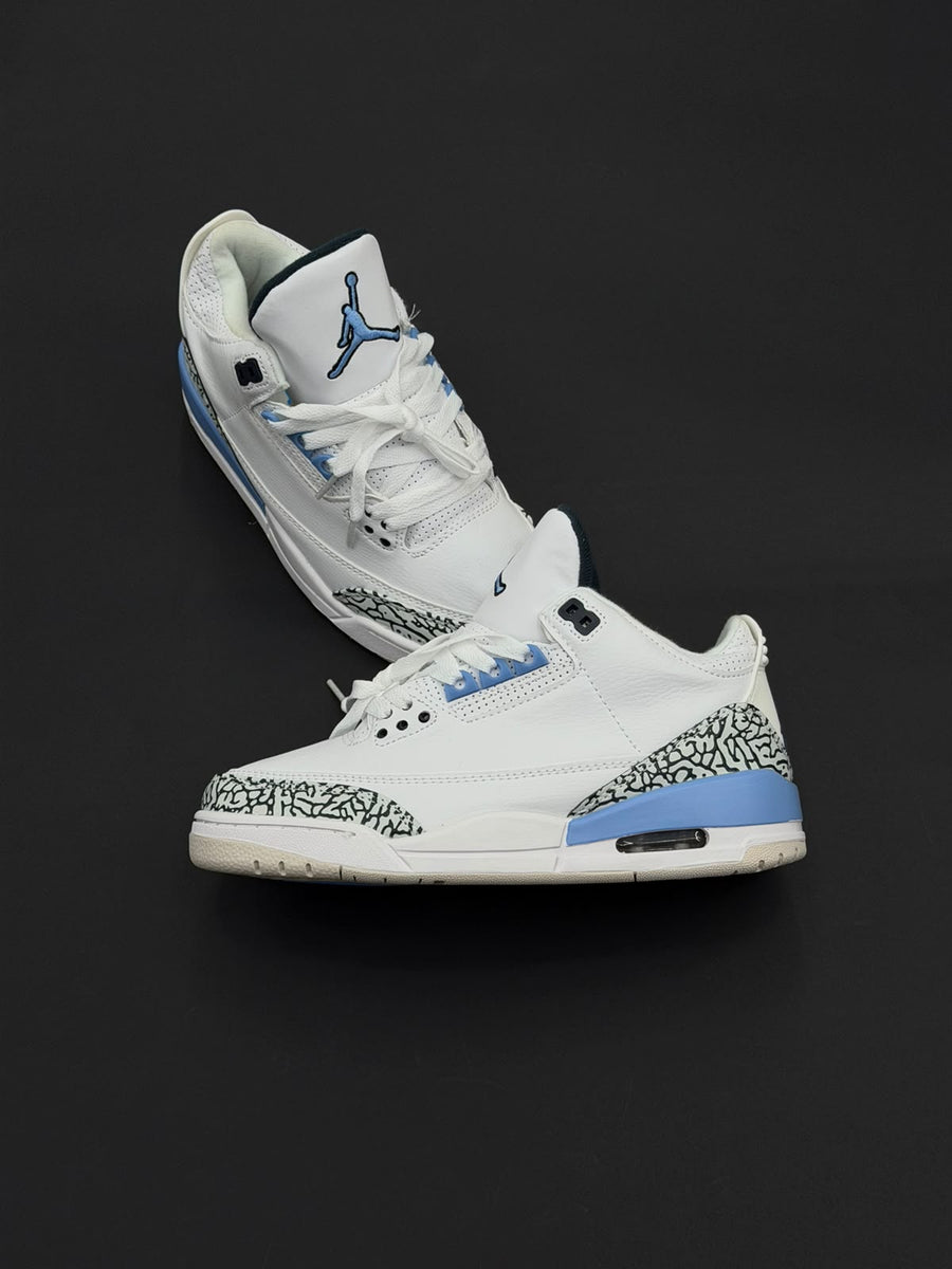 JORDAN RETRO 3 BLANCO AZUL