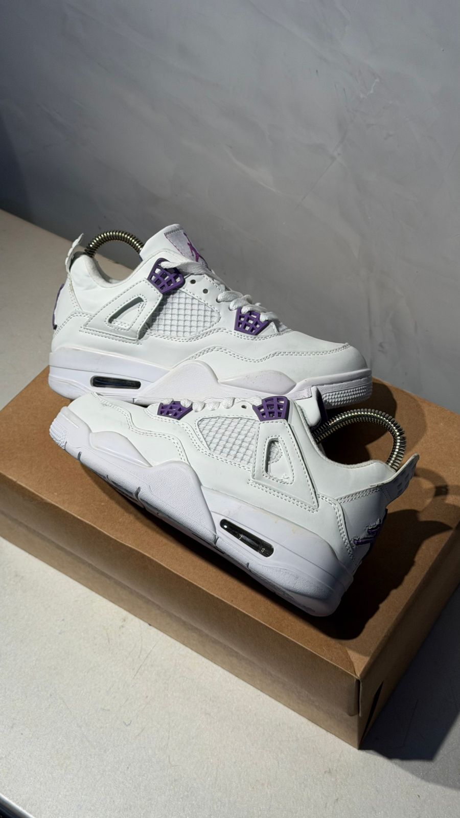 JORDAN RETRO 4 BLANCO LILA PROMO MASTER