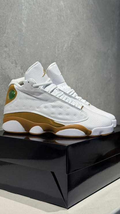 JORDAN RETRO 13 BLANCA DORADA