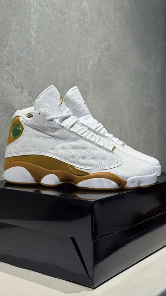 JORDAN RETRO 13 BLANCA DORADA