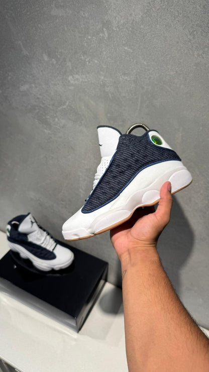 JORDAN RETRO 13 BLANCO AZUL TURQUIS