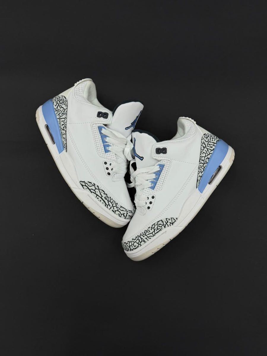 JORDAN RETRO 3 BLANCO AZUL