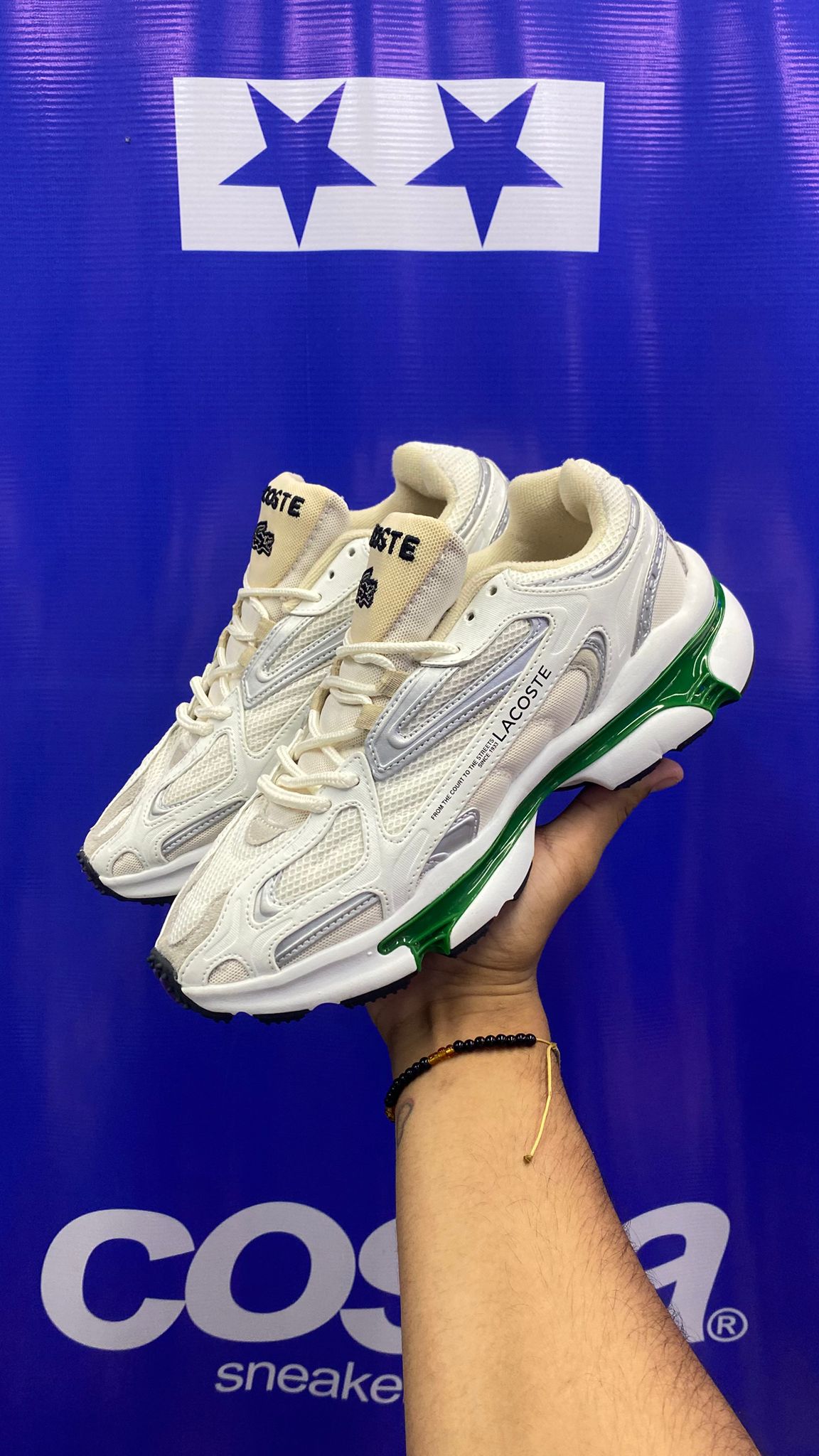 LACOSTE LC BLANCO VERDE