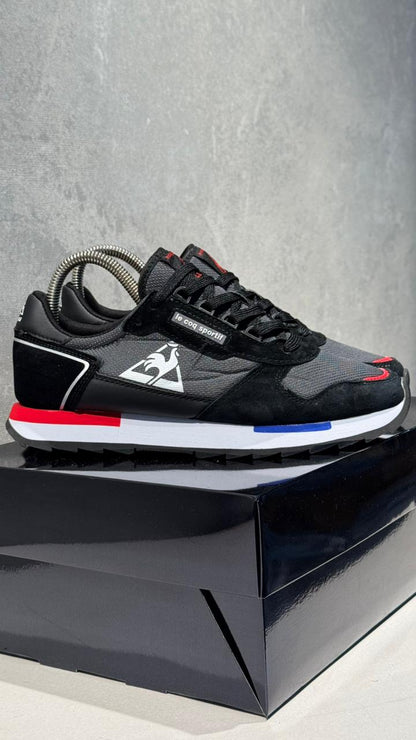 LECOP TENIS NEGRO BLANCO ROJO