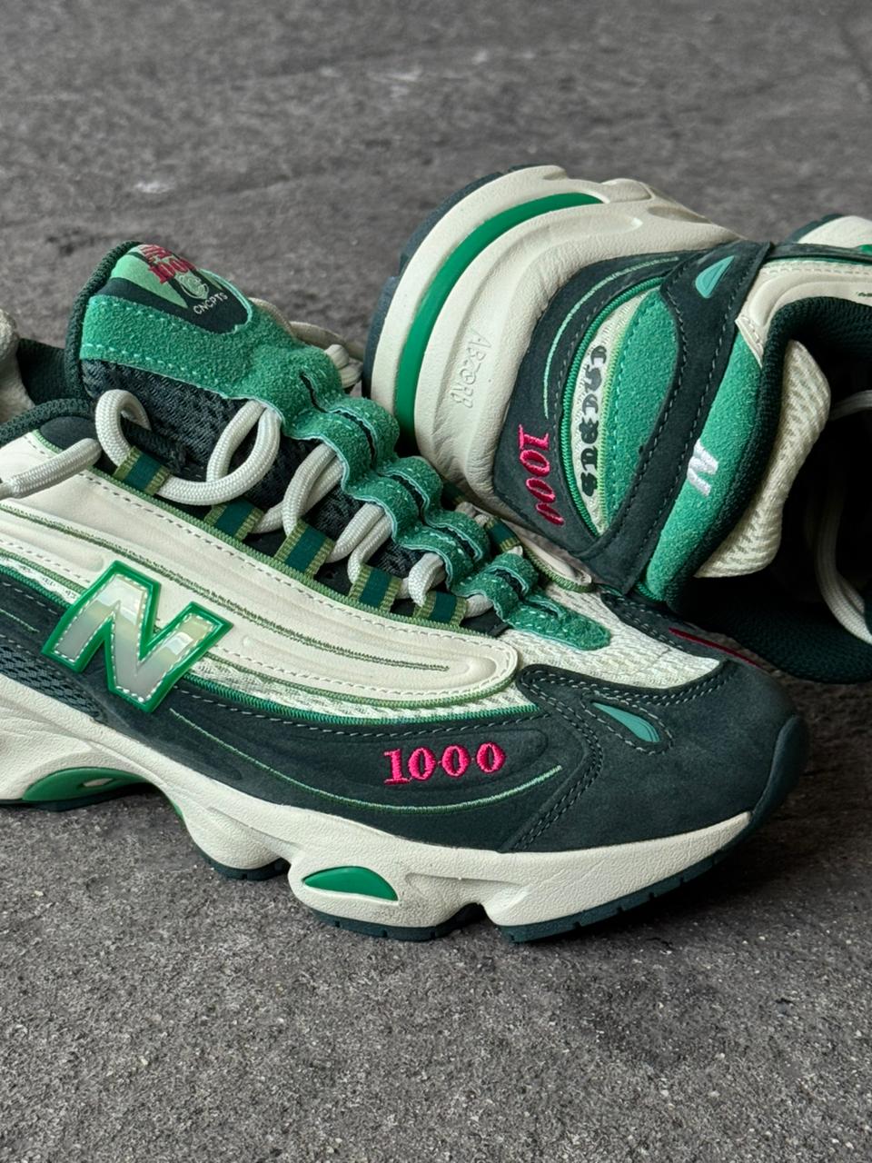 NEW BALANCE 1000 BLANCO VERDE
