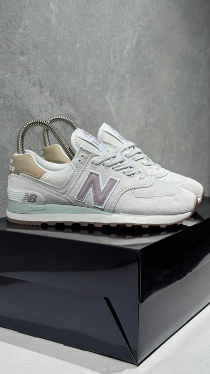 NEW BALANCE 574 GRIS ROSA