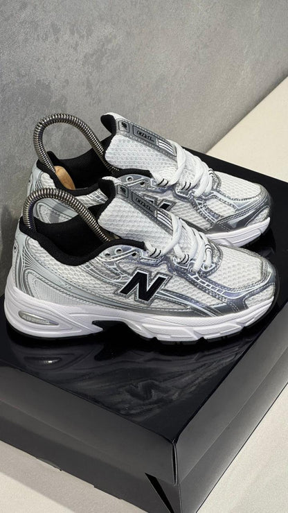 NEW BALANCE  740 BLANCO NEGRO