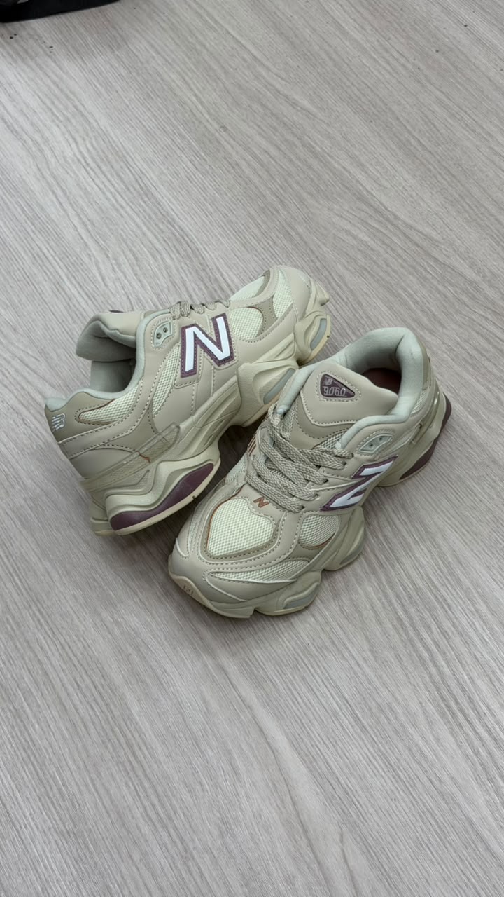 NEW BALANCE 9060 BEIGE PURPLE