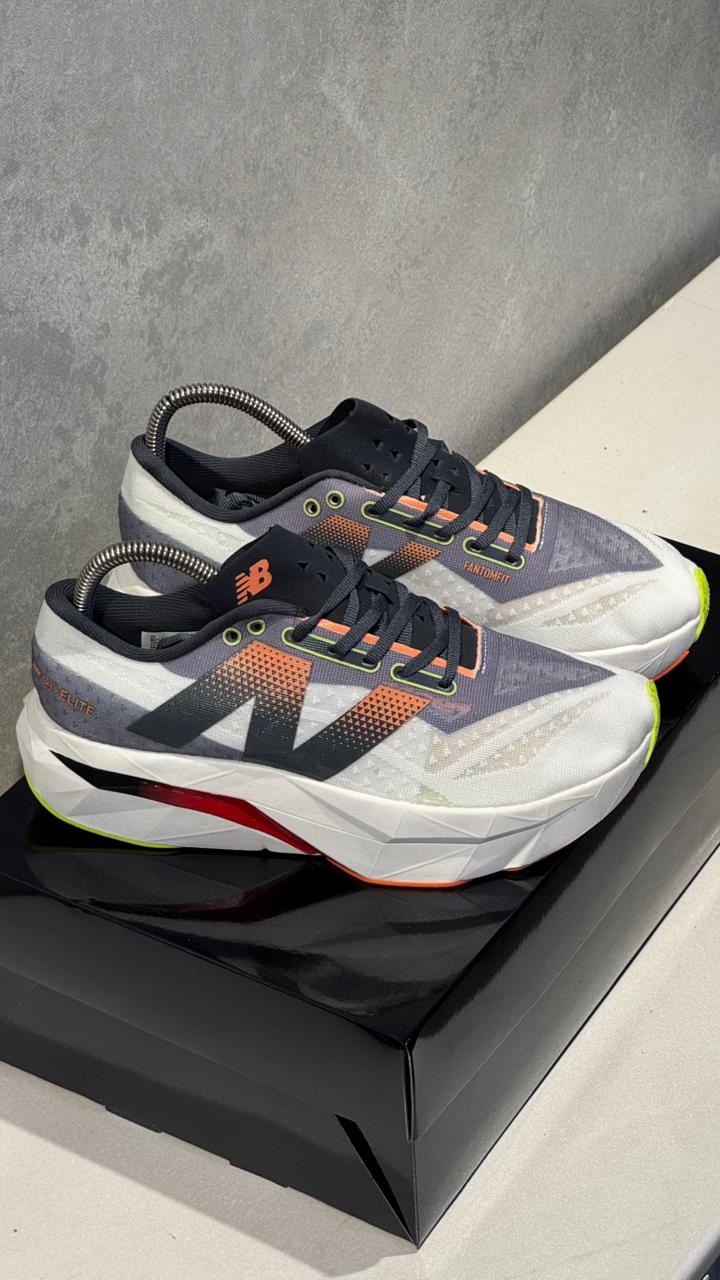 NEW BALANCE ELITE GRIS ROJO