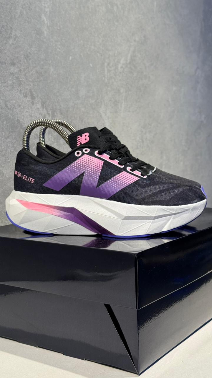 NEW BALANCE ELITE NEGRO MORADO