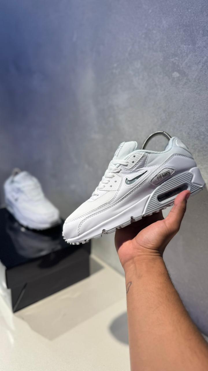 NIKE AIR MAX 90 BLANCO GRIS