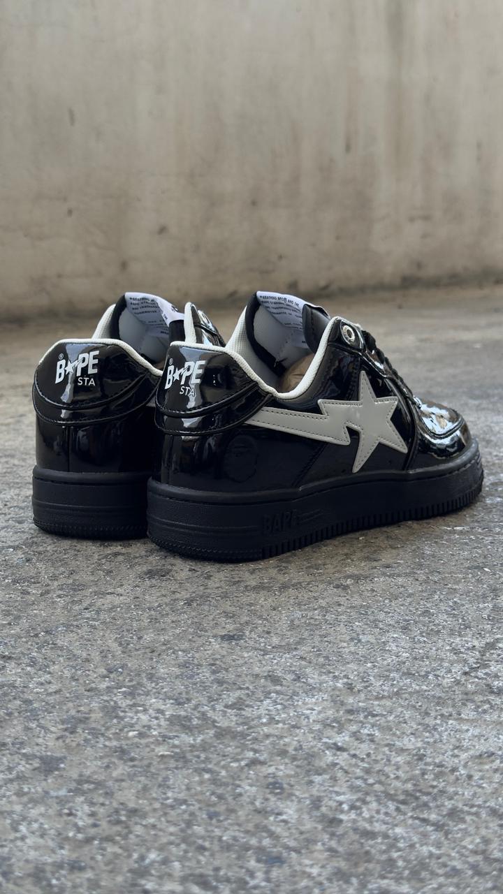 NIKE BAPE NEGRO BLANCO CHAROL