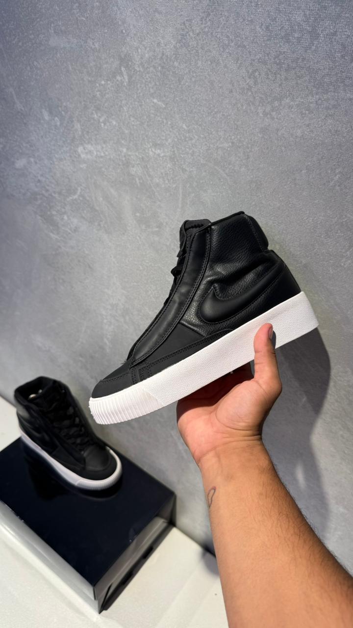 NIKE BLAZER PLATAFORMA NEGRA BLANCA PROMO