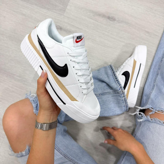 NIKE LEGACY BLANCO NEGRO