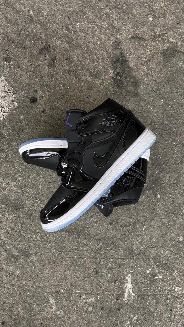 NIKE RETRO 1 BOTA CHAROL NEGRA