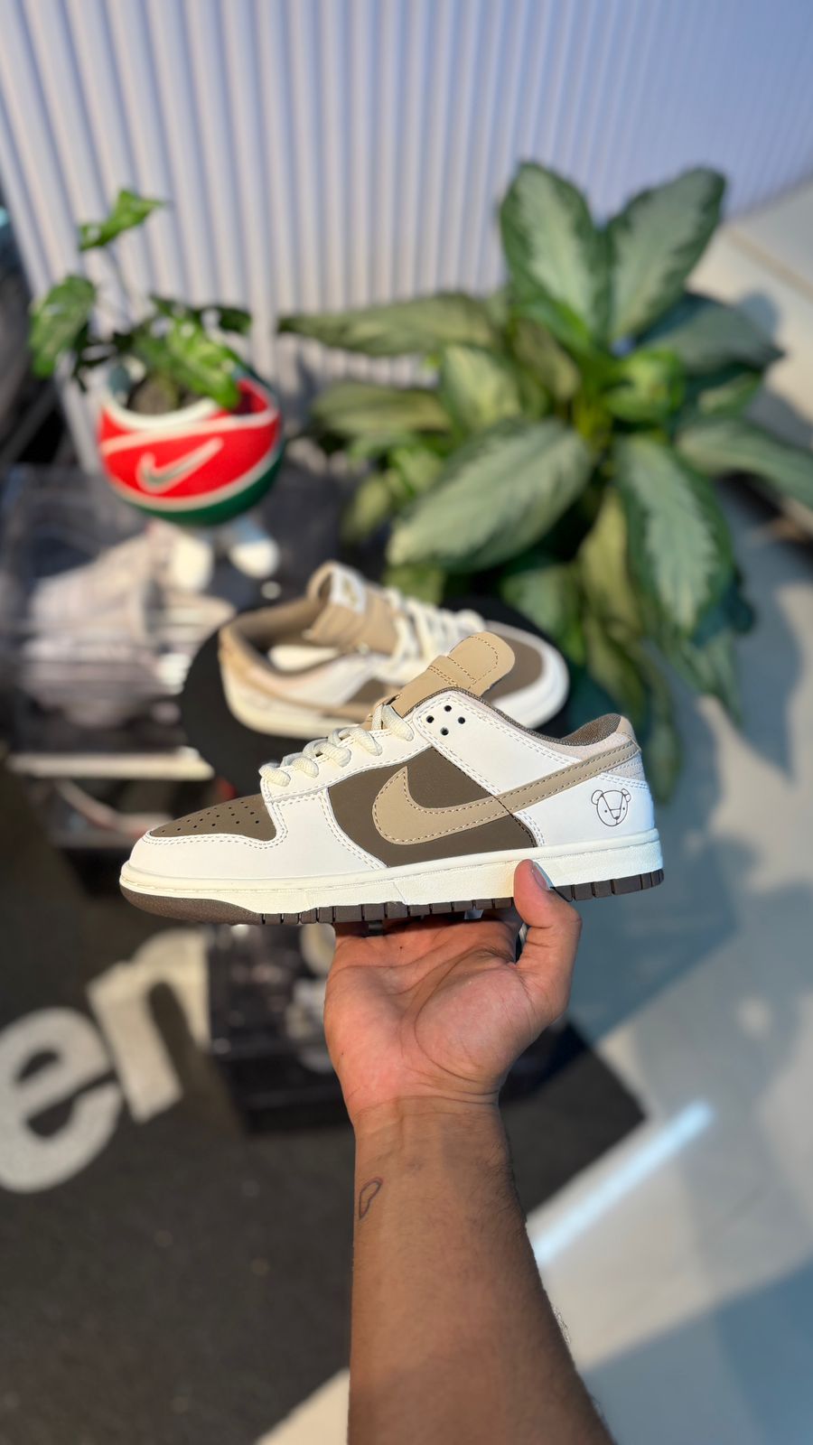 NIKE SB OSITO BLANCO CAFE