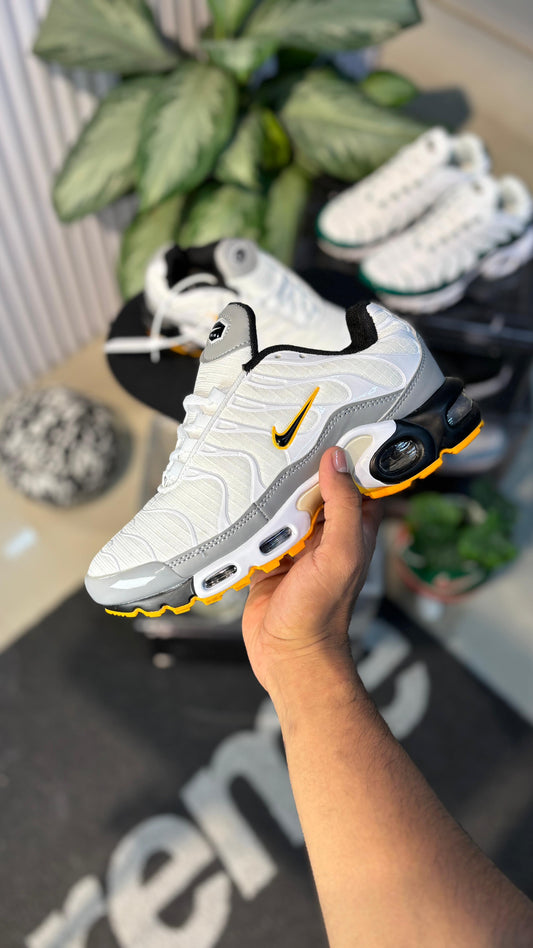 NIKE TN CLASICO BLANCO AMARILLO