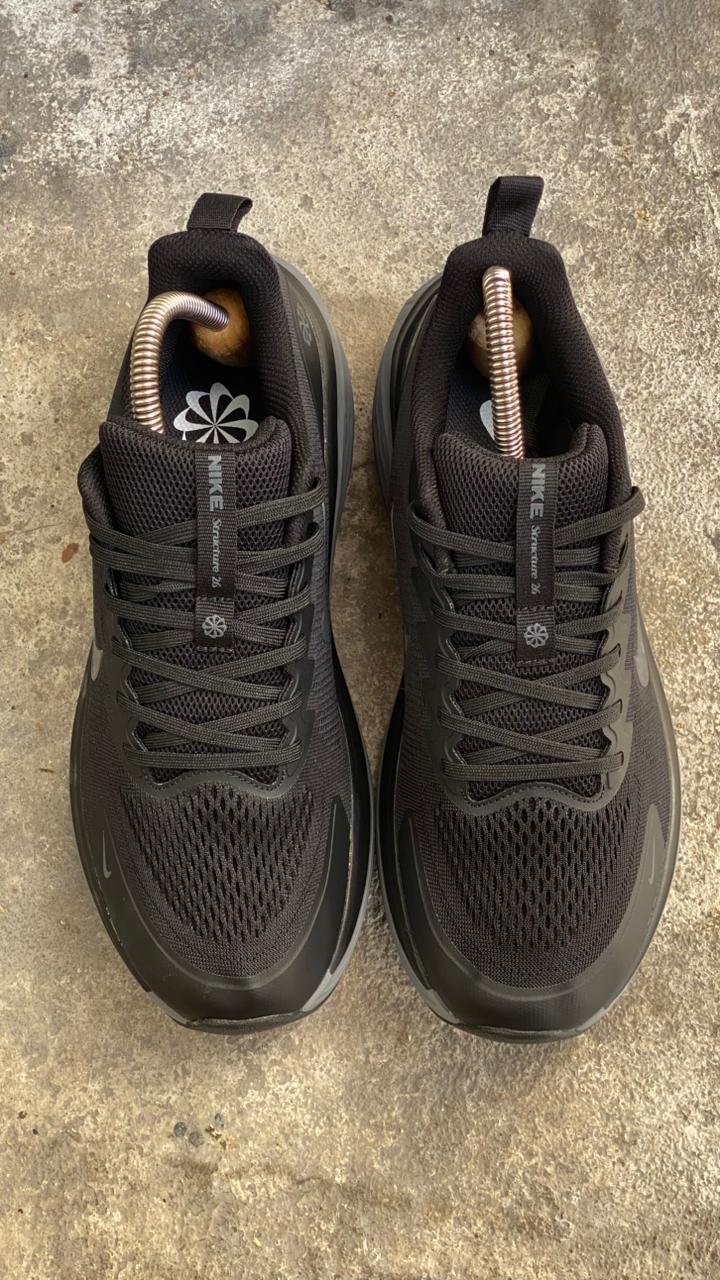 NIKE ZOOM STRUCTURE NEGRO GRIS