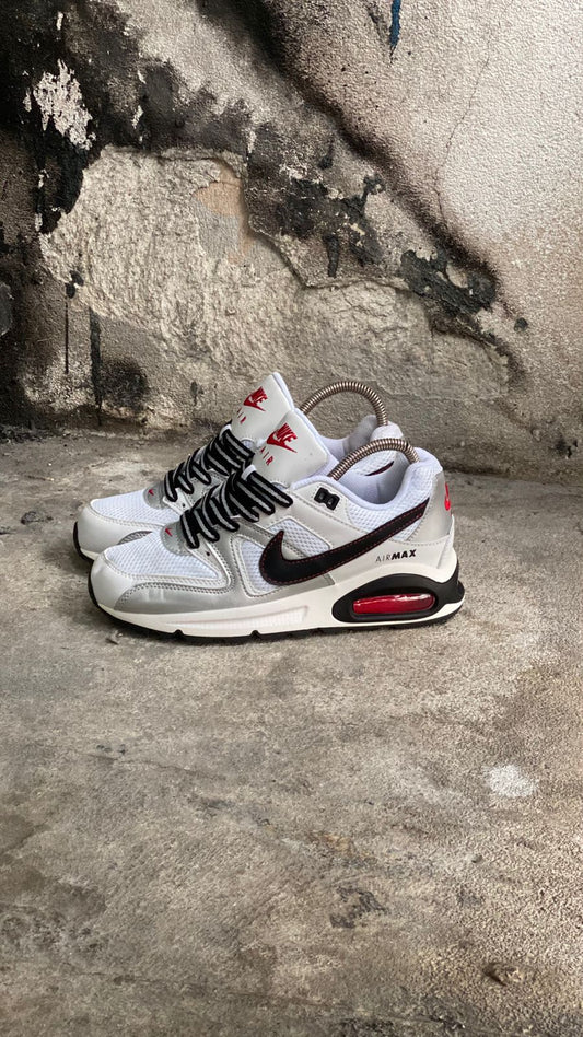 NIKE AIR MAX LTD BLANCO GRIS CHULO NEGRO