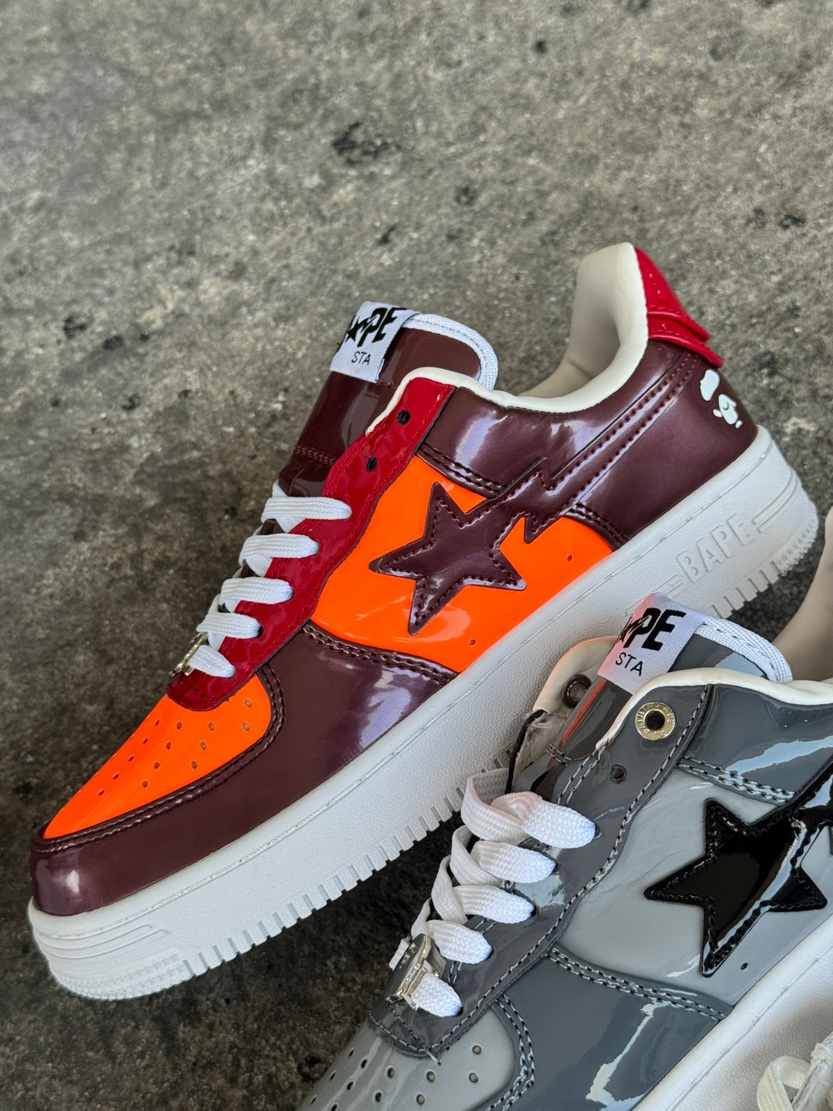 NIKE BAPE CAFE NARANJA