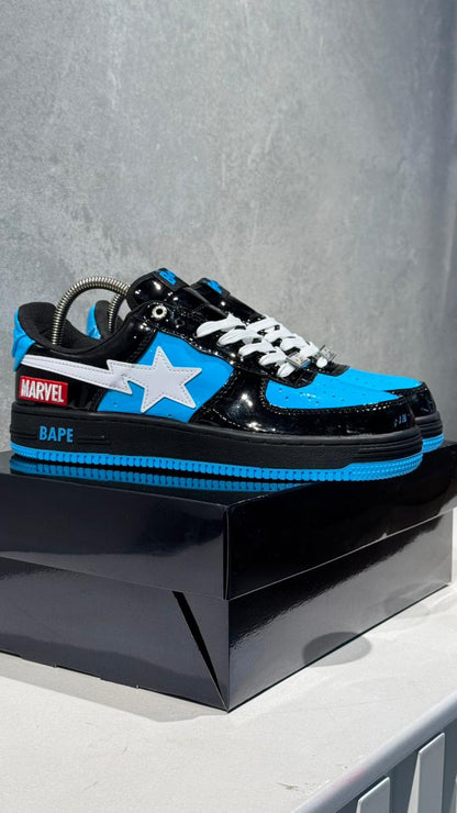 NIKE BAPE NEGRO AZUL