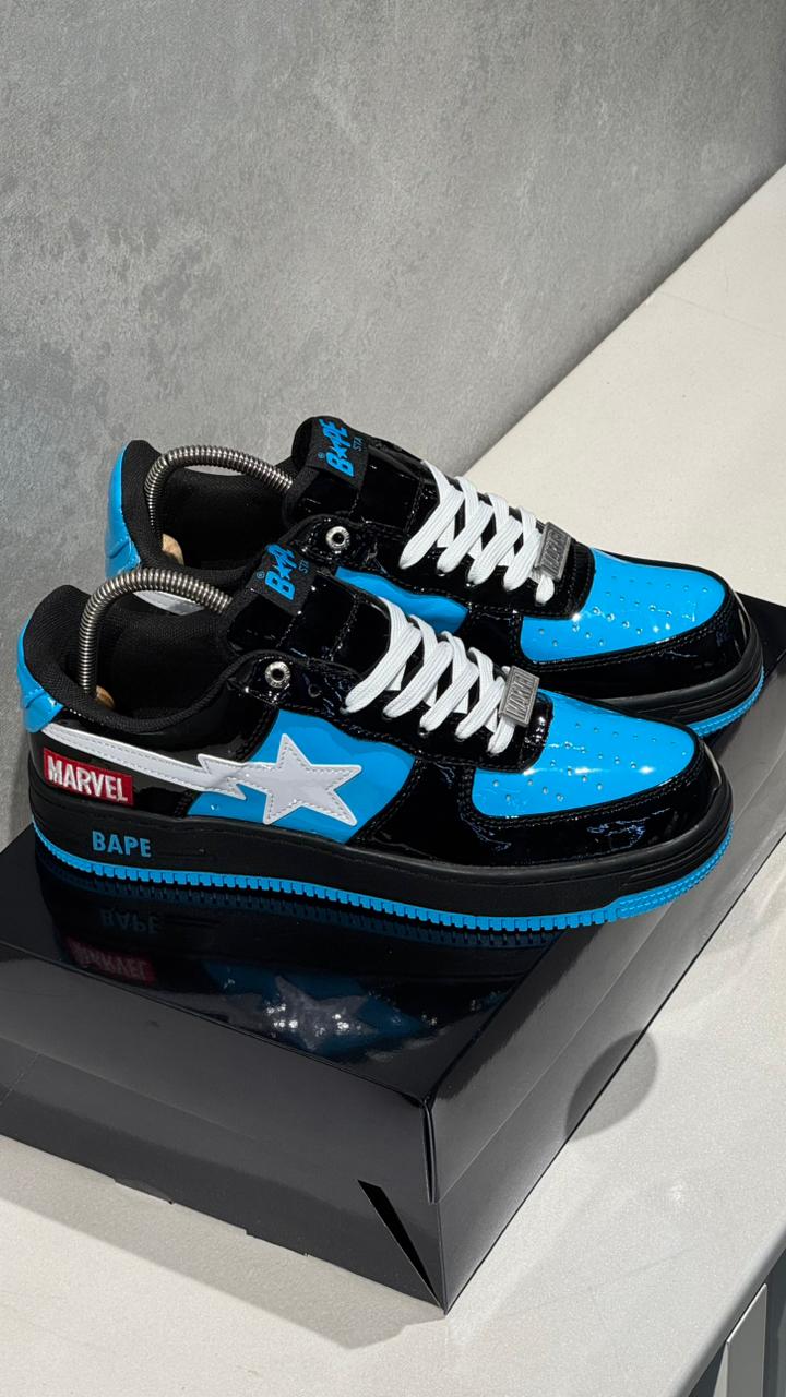 NIKE BAPE NEGRO AZUL