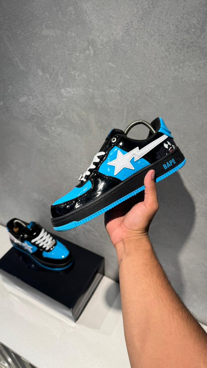 NIKE BAPE NEGRO AZUL