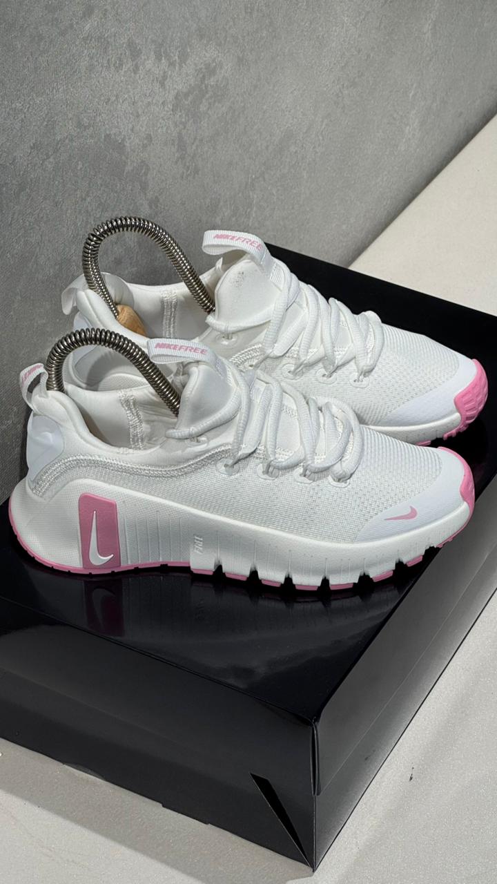 NIKE FREECOM BLANCO ROSA