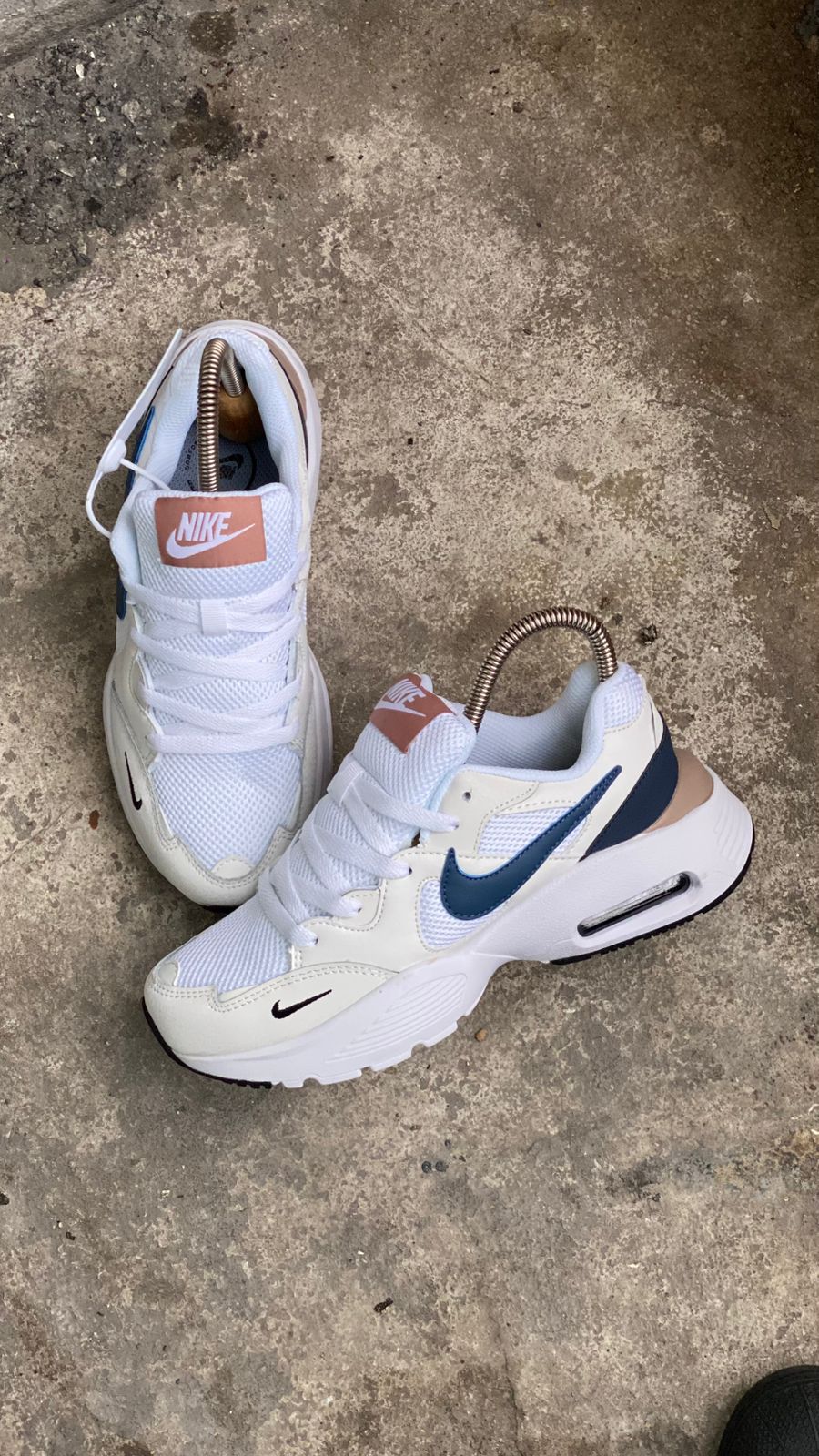 NIKE FUSION BLANCO AZUL