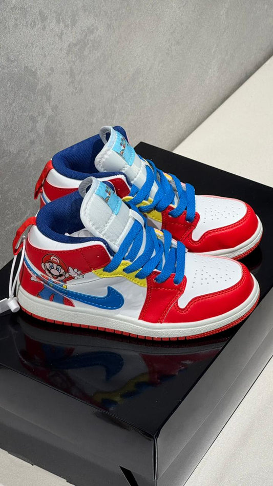 NIKE JORDAN RETRO 1 MARIO BROSS NIÑOS