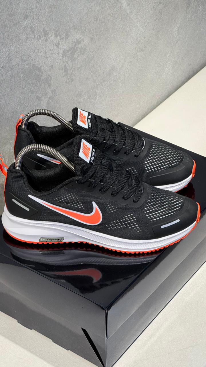NIKE ZOON RUNNING NEGRO NARANJA