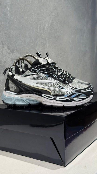 OFF WHITE 3 CHULO NEGRO BLANCO