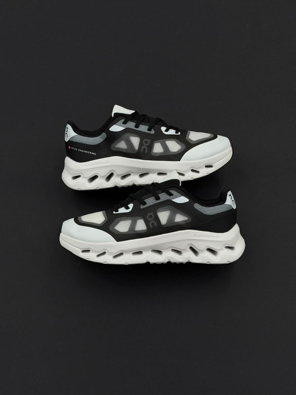 ON CLOUDTEC BLANCO GRIS NEGRO