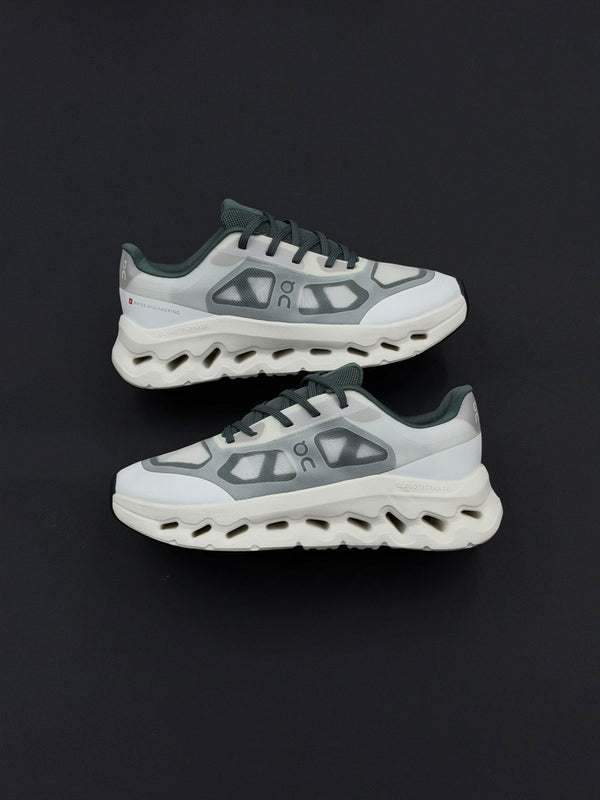ON CLOUDTEC REMIX BLANCO GRIS VERDE