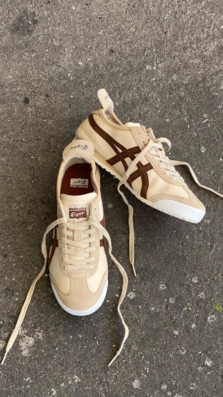 ONISUKA TIGER BEIGE CAFE