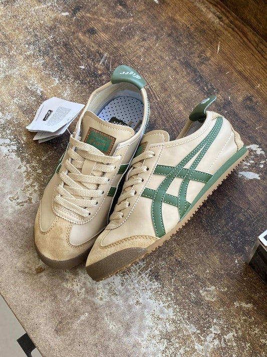 ONISUKA TIGER BEIGE VERDE