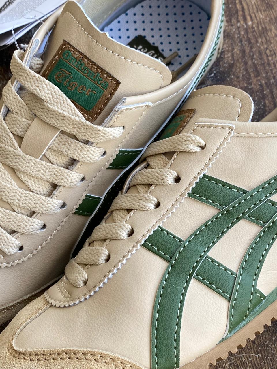 ONISUKA TIGER BEIGE VERDE