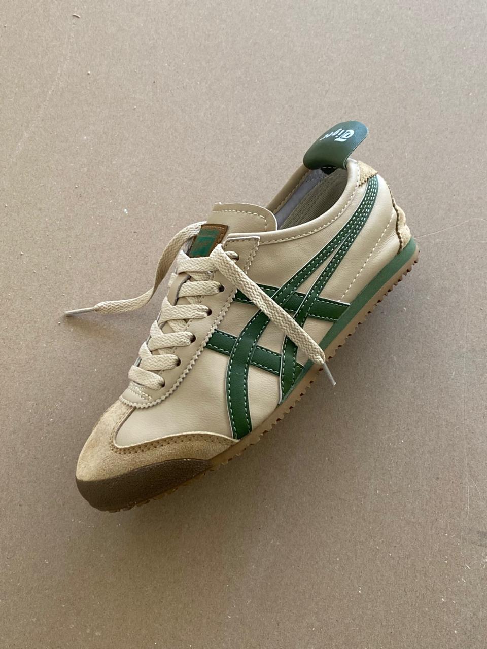 ONISUKA TIGER BEIGE VERDE
