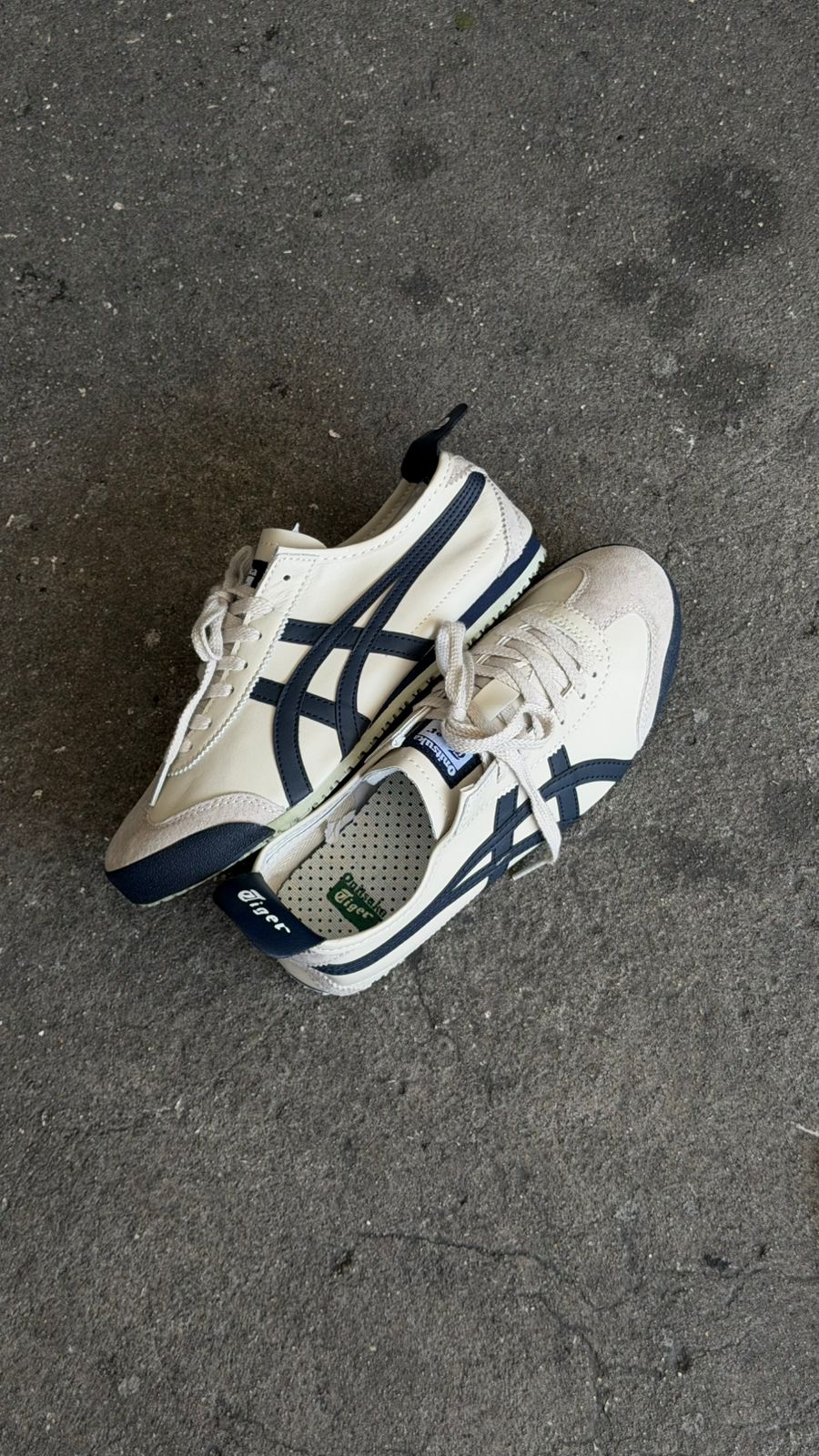 ONIZUKA TIGER BEIGE AZUL