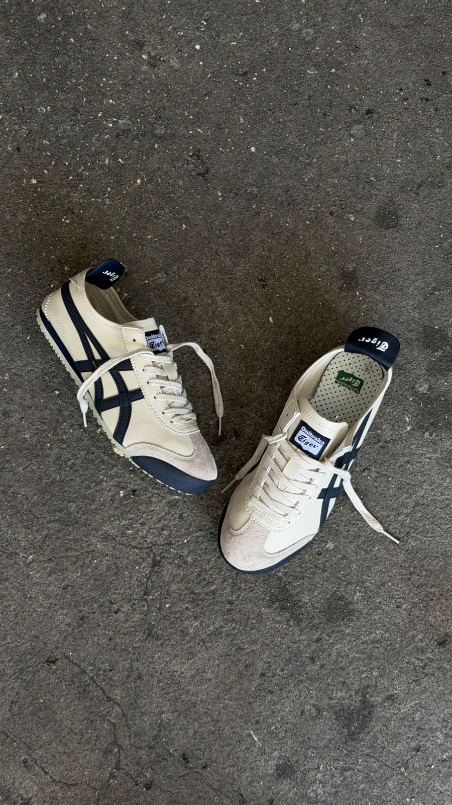 ONIZUKA TIGER BEIGE AZUL