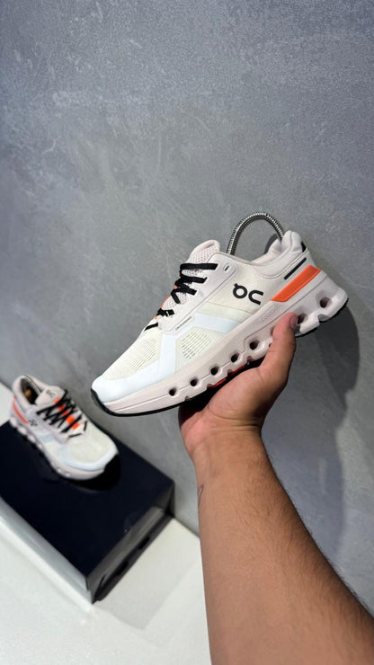 ON CLOUD BLANCO NARANJA