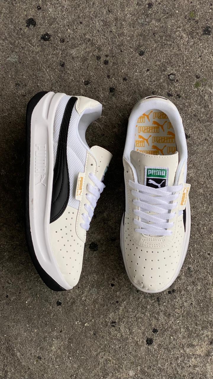 PUMA CALIFORNIA BLANCO NEGRO