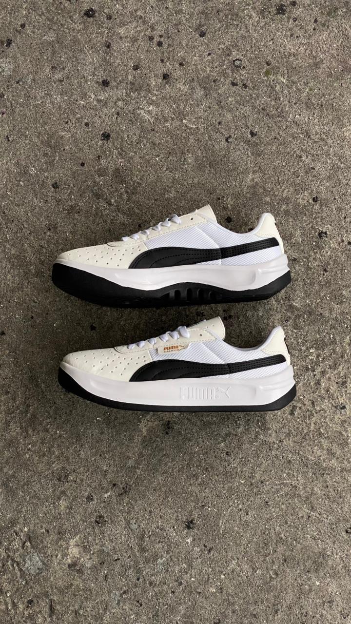 PUMA CALIFORNIA BLANCO NEGRO