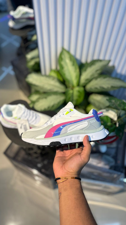 PUMA NEYMAR BLANCO MORADO ROSA