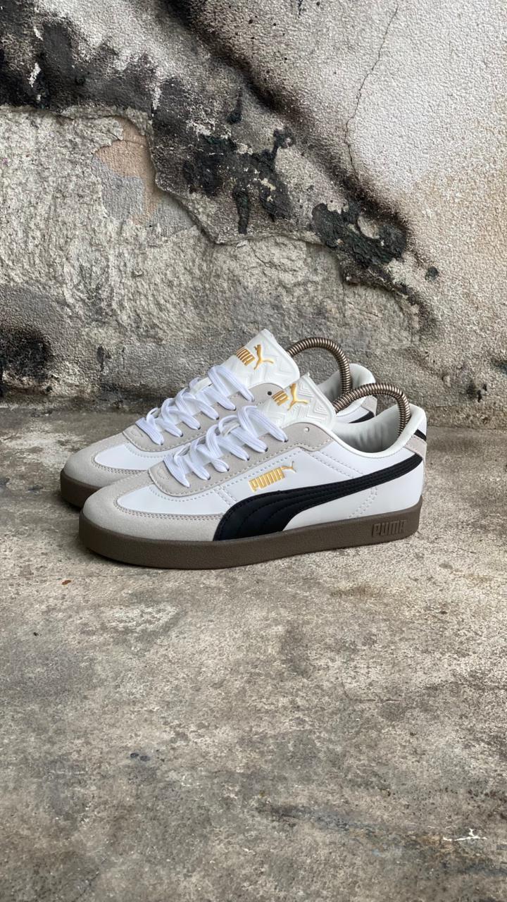 PUMA PALERMO BLANCO NEGRO CAFE