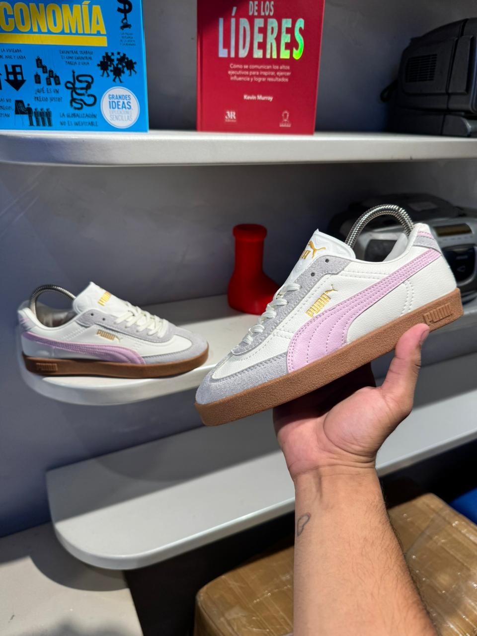 PUMA PALERMO BLANCO ROSA